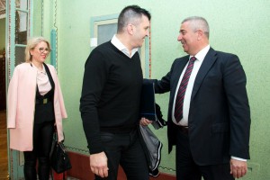 Prijem ministra Đorđevića kod gradonačelnika Labana