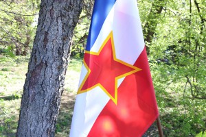 Polaganje venaca na Spomenik "Balada vešanih"