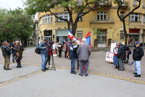 Prvomajski performans UG "Solidarnost" i "Centar – Tito – Központ"