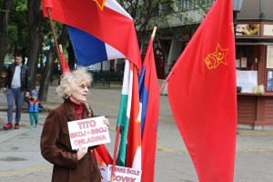 Prvomajski performans UG "Solidarnost" i "Centar – Tito – Központ"