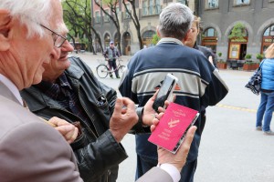 Prvomajski performans UG "Solidarnost" i "Centar – Tito – Központ"
