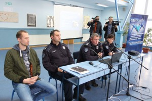 Predavanje policije o štetnosti konzumirajna alkohola i droga