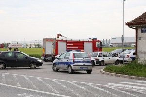 Na licu mesta po dojavi o podmetnutoj bombi