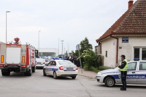 Na licu mesta po dojavi o podmetnutoj bombi