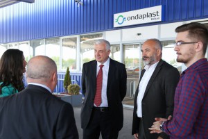 Otvaranje fabrike "Ondaplast Balkan"