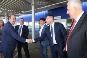 Otvaranje fabrike "Ondaplast Balkan"