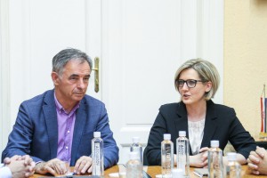 Prijem za Milorada Pupovca i saradnike