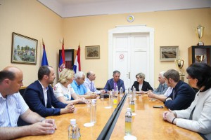 Prijem za Milorada Pupovca i saradnike