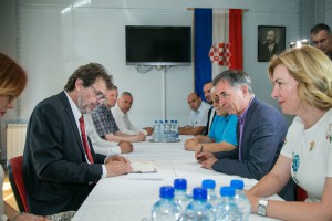 Prijem za Milorada Pupovca i saradnike