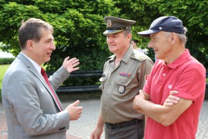 Obeležavanje Dana borca - polaganje venaca