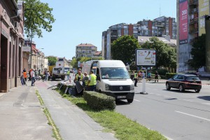 Radovi u ulici Maksima Gorkog (projekat rekonstrukcije "levo skretanje")