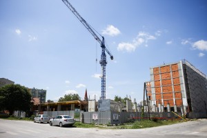 Na licu mesta nakon urušavanja temelja na građevinskom prostoru