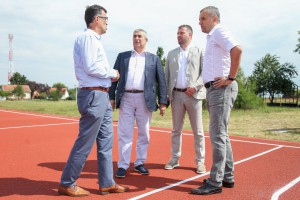 Obilazak sportskih terena u Novom Žedniku