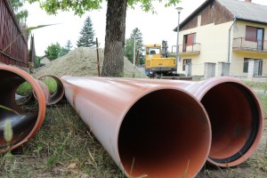 Radovi na izgradnji kanalizacije na Paliću