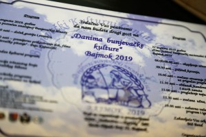 Najava manifestacije "Dani bunjevačke kulture - Bajmok 2019"