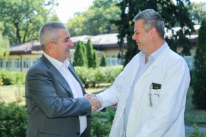 Obilazak beba rođenih na Dan grada