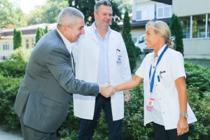 Obilazak beba rođenih na Dan grada