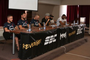 Najava MMA spektakla u Subotici i merenje takmičara