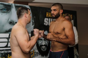 Najava MMA spektakla u Subotici i merenje takmičara