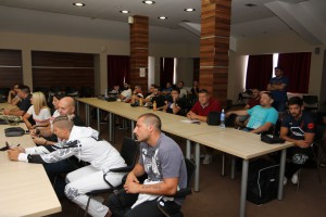 Najava MMA spektakla u Subotici i merenje takmičara