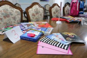 Konferencija za medije povodom prikupljenog školskog pribora za socijalno ugroženu decu