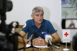 Konferencija za medije povodom prikupljenog školskog pribora za socijalno ugroženu decu