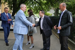 Obilazak rekonstruisane fiskulturne sale