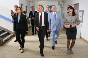 Obilazak rekonstruisane fiskulturne sale