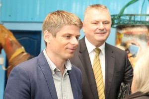 Arno Gujon uoči izvođenja dečije predstave pozorišta iz Gračanice