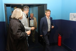 Arno Gujon uoči izvođenja dečije predstave pozorišta iz Gračanice