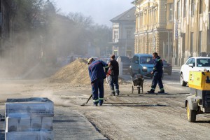 Radovi na proširenju saobraćajnice na delu Ulice Maksima Gorkog