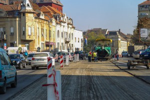 Radovi na proširenju saobraćajnice na delu Ulice Maksima Gorkog