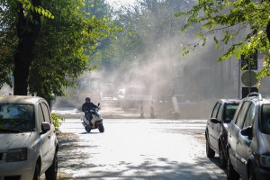 Radovi na proširenju saobraćajnice na delu Ulice Maksima Gorkog