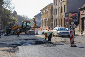 Radovi na proširenju saobraćajnice na delu Ulice Maksima Gorkog