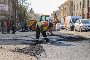 Radovi na proširenju saobraćajnice na delu Ulice Maksima Gorkog