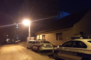 Na mestu nesreće na gradilištu u Ulici Jo Lajoša