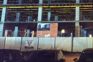 Na mestu nesreće na gradilištu u Ulici Jo Lajoša