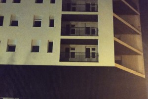 Na mestu nesreće na gradilištu u Ulici Jo Lajoša