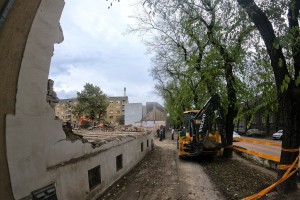 Ulica Braće Radić i rušenje kuća na brojevima 41, 43 i 45