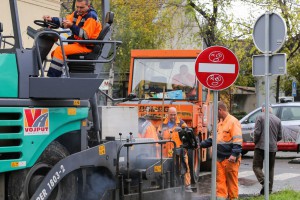 Obilazak početka radova na asfaltiranju Ulice Braće Majer