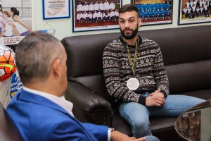 Prijem za "srebrnog" kikboksera Miloša Keljanovića