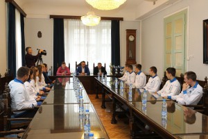 Prijem za tenisere, trenere i rukovodstvo Tenis kluba "Spartak"