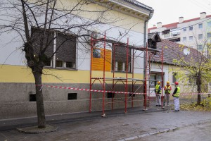 Obilazak radova na energetskoj sanaciji objekta Službe otvorene zaštite