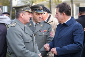 Pomen i polaganje venaca na Spomenik palim junacima za slobodu Subotice