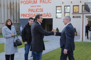 Predsednici Srbije i Skupštine Vojvodine u obilasku "Podruma Palić"