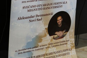 Najava festivala mladih pijanista "Pianissimo 2019"