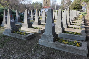 Polaganje venaca na Spomen-kompleks palim crvenoarmejcima