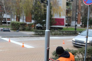 Postavljanje semafora na raskrisnice u Ulici Maksima Gorkog