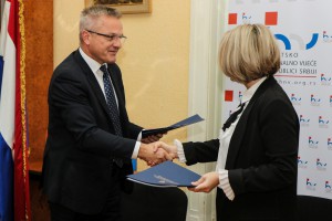 Potpisivanje Ugovora sa Centralnom državnom kancelarijom za Hrvate izvan Republike Hrvatske