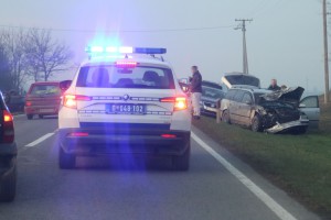 Teška saobraćajna nezgoda na putu Subotica - Bajmok